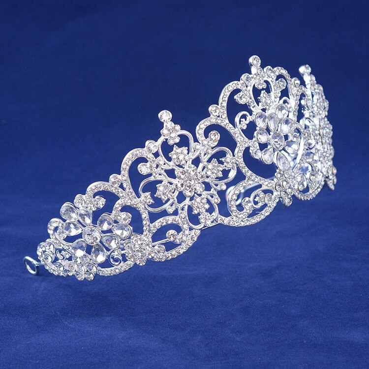Peris Gems Crystal Rhinestones Royal Bridal Tiaras for Women | Diamond Hair Accessories Crystal Rhinestones Royal Bridal Tiaras for Women SHEIN Amazon Temu