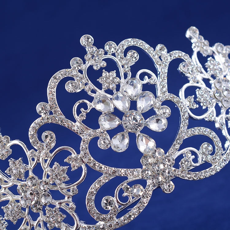 Peris Gems Crystal Rhinestones Royal Bridal Tiaras for Women | Diamond Hair Accessories Crystal Rhinestones Royal Bridal Tiaras for Women SHEIN Amazon Temu
