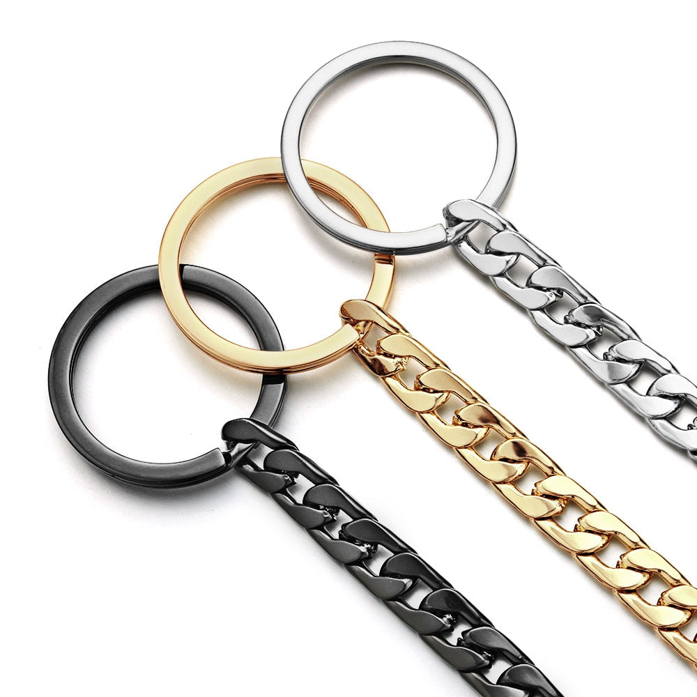 Peris Gems Cuban Belt Wallet Chain 40cm | Pant Pocket Keychains SHEIN Amazon Temu