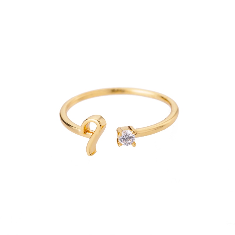 Peris Gems Cursive Alphabet Initial Rings - Open Adjustable Stainless Steel Cursive Initial Ring SHEIN Amazon Temu