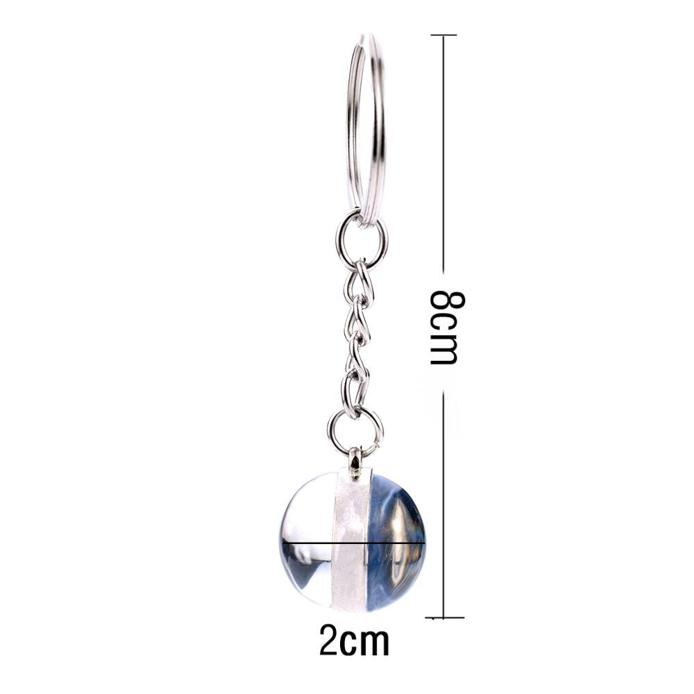 Peris Gems Cute Animal Glass Ball Keychains | French Bulldog Labrador Keychains SHEIN Amazon Temu