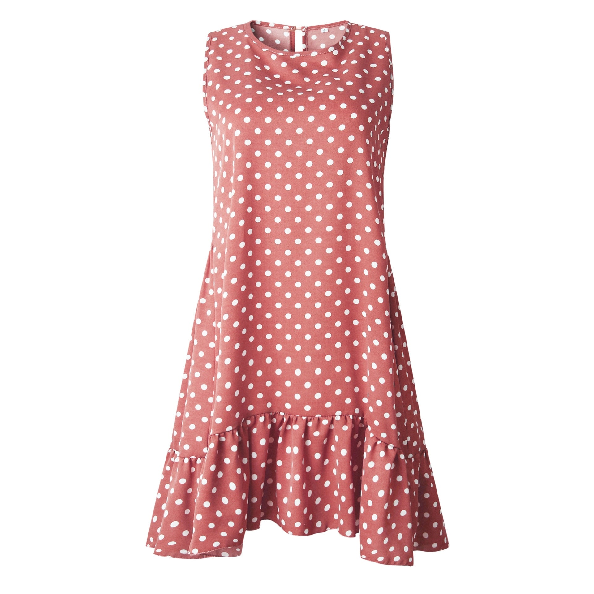 Peris Gems Cute Loose Polka Dot Sleeveless Sundress for Women SHEIN Amazon Temu