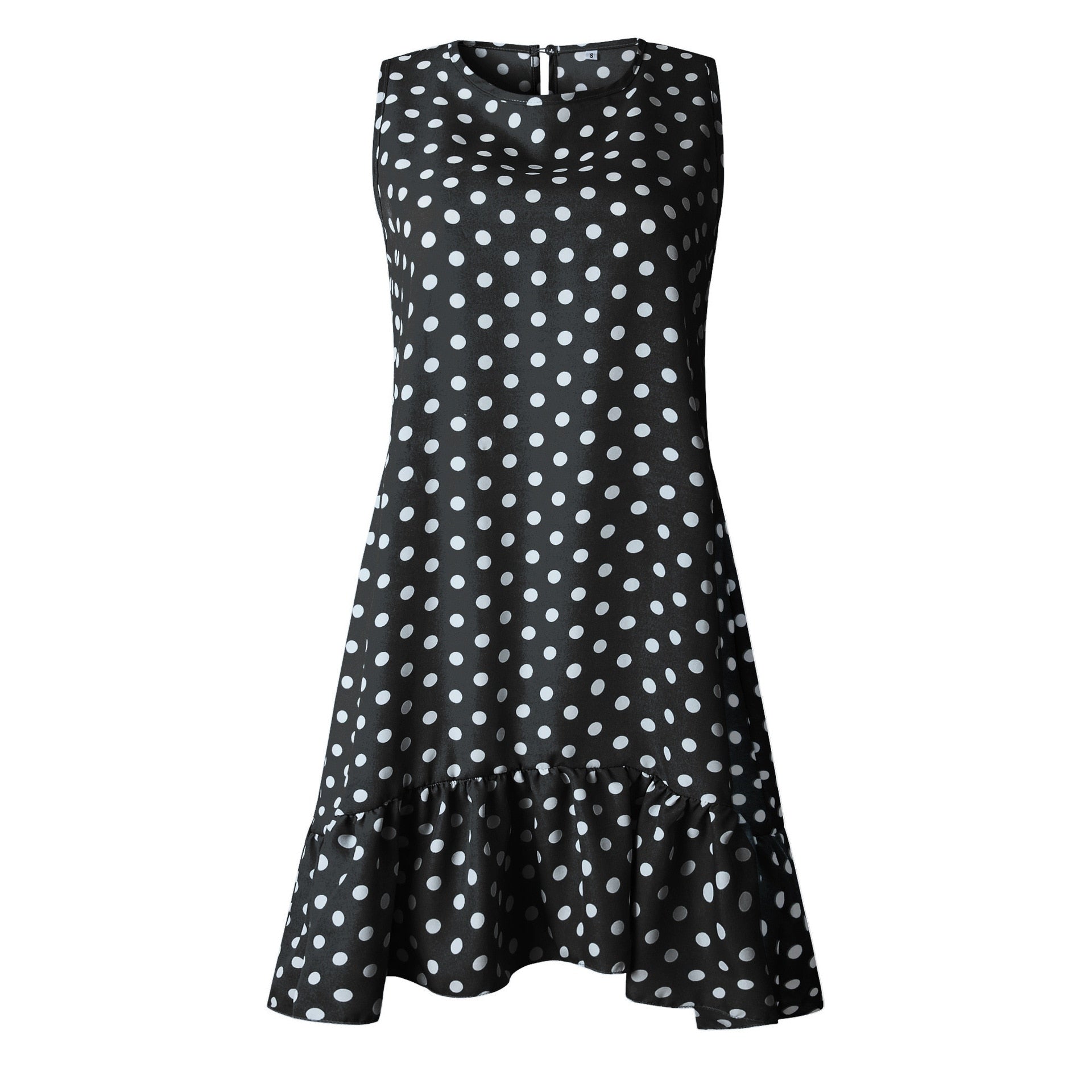Peris Gems Cute Loose Polka Dot Sleeveless Sundress for Women SHEIN Amazon Temu