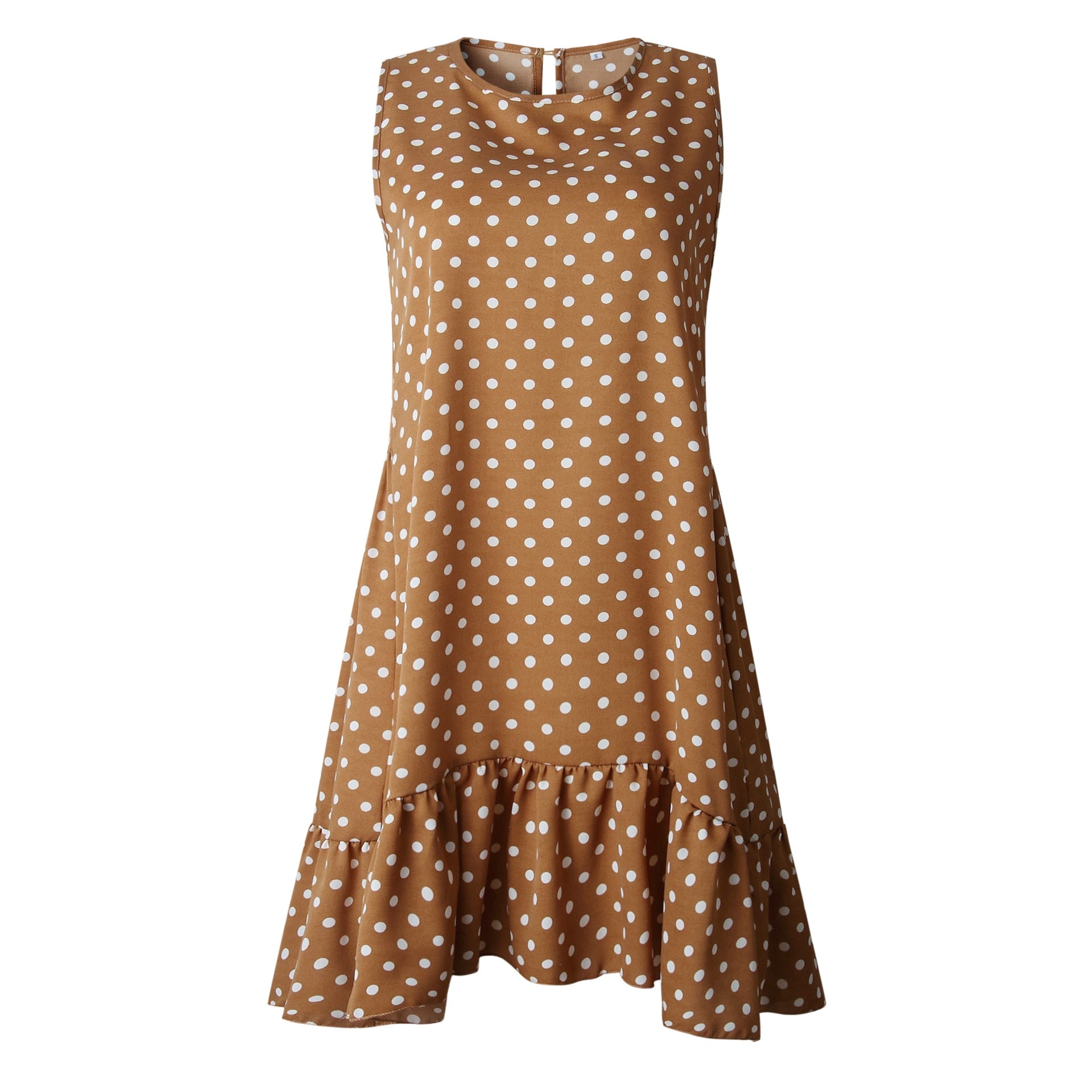 Peris Gems Cute Loose Polka Dot Sleeveless Sundress for Women SHEIN Amazon Temu