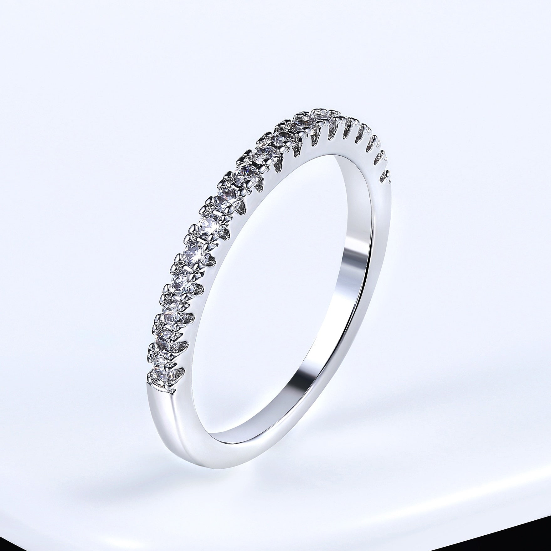 Peris Gems Cute Love Wedding Engagement Rings - Micro Pave CZ Crystal SHEIN Amazon Temu