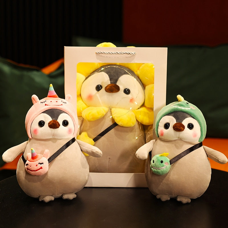 Peris Gems Cute Penguin Plush Teddy | Room Decor Animal Plushies SHEIN Amazon Temu