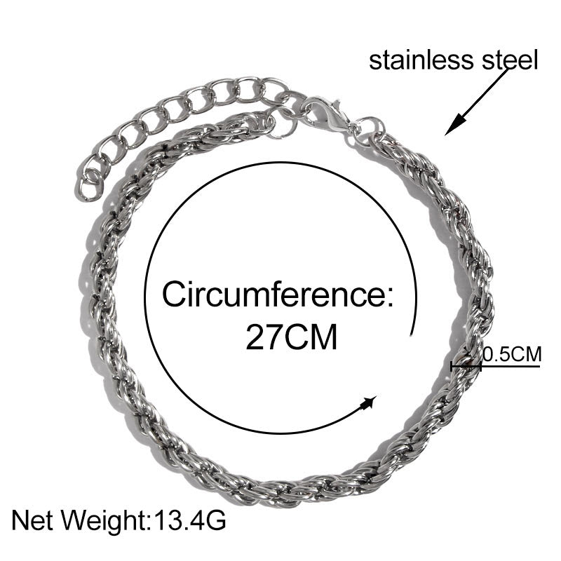 Peris Gems Cute Steel Anklet Bracelet for Women | Stainless-Steel Anklets for Women SHEIN Amazon Temu