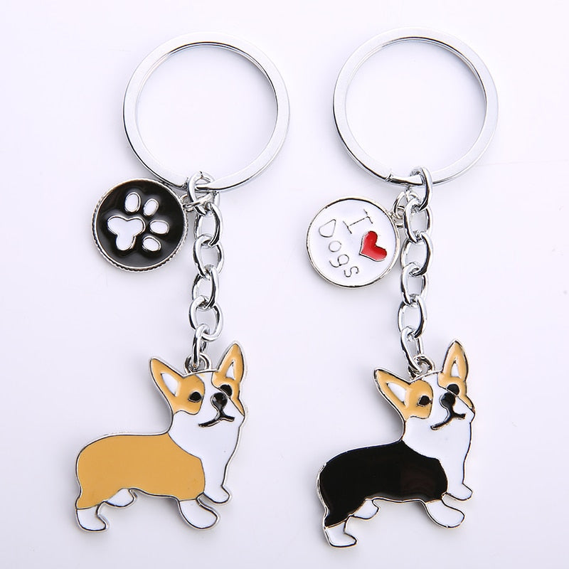 Peris Gems Cute Welsh Corgi Dog Key Chains | Dog Lover Key Chains Unisex Cute Welsh Corgi Dog Key Chains | Dog Lover Key Chain Unisex SHEIN Amazon Temu