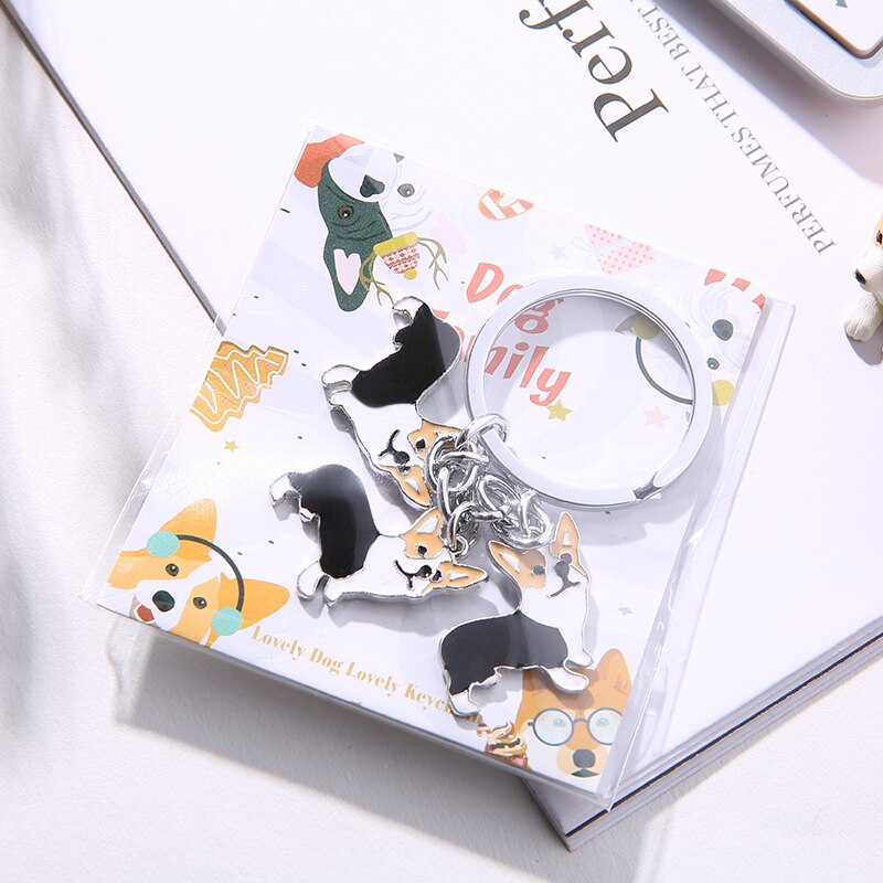 Peris Gems Cute Welsh Corgi Dog Key Chains | Dog Lover Key Chains Unisex Cute Welsh Corgi Dog Key Chains | Dog Lover Key Chain Unisex SHEIN Amazon Temu