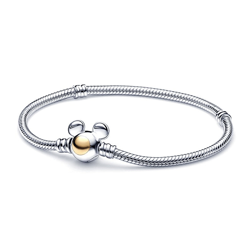 Peris Gems D54 / 18cm Sterling Silver Snake Chain Bracelets for Women | Sliding Bangle SHEIN Amazon Temu