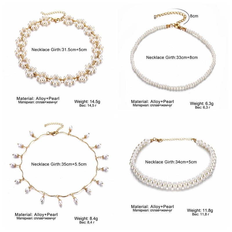 Peris Gems Dainty Pearl Flower Choker Necklace for Women | Gold Pearl Necklaces Dainty Pearl Flower Choker Necklace for Women Gold Necklaces SHEIN Amazon Temu