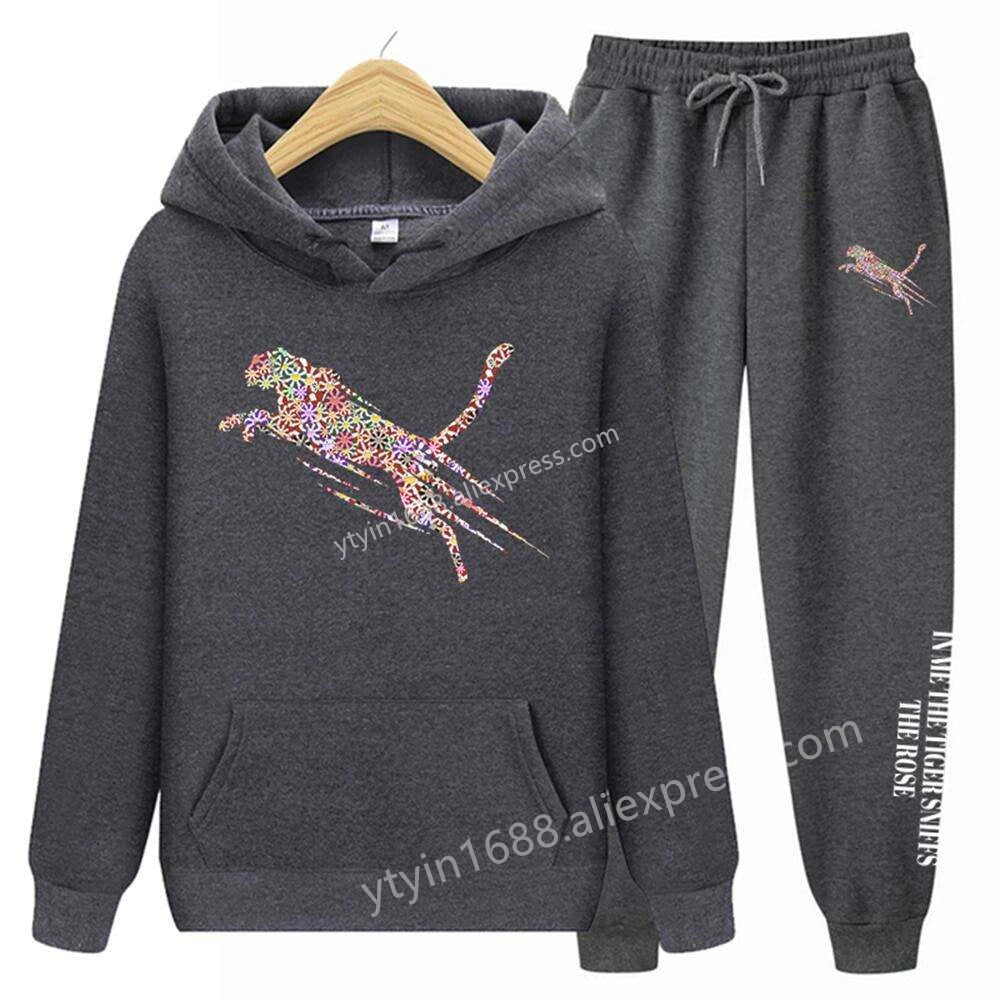 Peris Gems Dark Grey / XXL Womens TrackSuit Aesthetic Sweatshirts Sweatpants Two-piece suit 2025 New Fleece Oversize Designer Streetwear Women Hoodie Sets Womens TrackSuit Aesthetic Sweatshirts Sweatpants Two-piece suit 2025 New Fleece Oversize Designer Streetwear Women Hoodie Sets SHEIN Amazon Temu