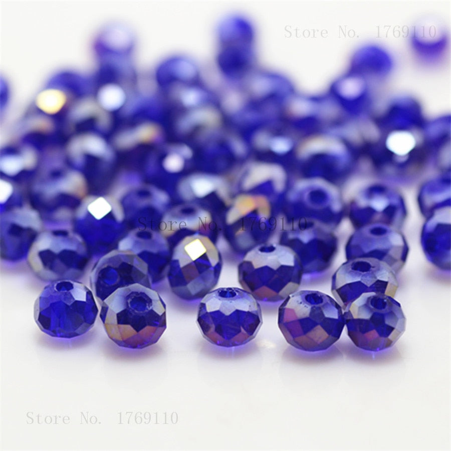 Peris Gems deep blue ab / 2mm 170pcs Per Bag Crystal Beads for Jewelry Making | DIY Round Beads SHEIN Amazon Temu