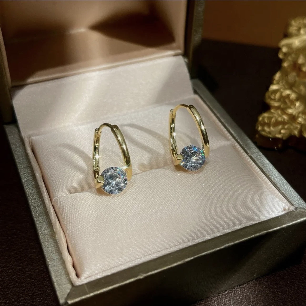 Peris Gems Delicate Gold Diamond Stud Dangle Earrings for Women SHEIN Amazon Temu