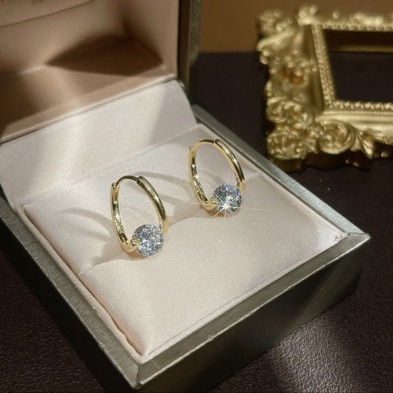 Peris Gems Delicate Gold Diamond Stud Dangle Earrings for Women SHEIN Amazon Temu