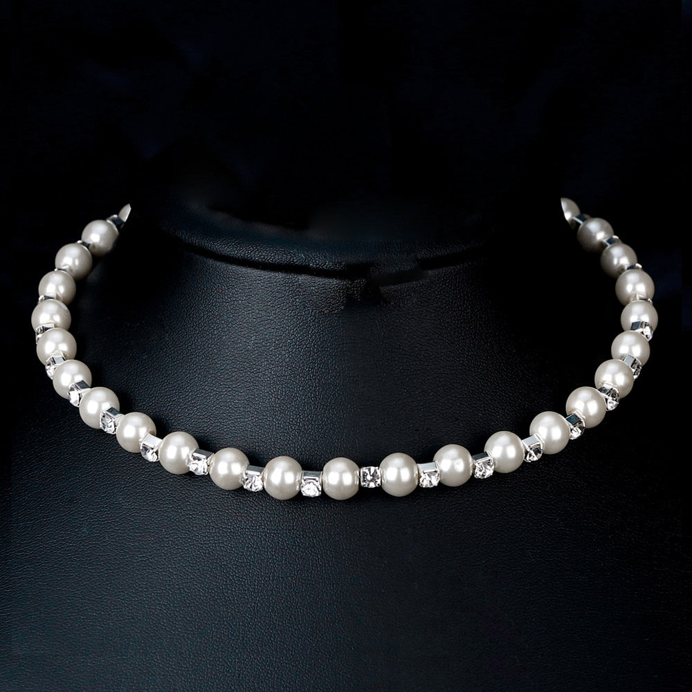 Peris Gems design 8 Diamond Tennis Chain Necklace | Diamond Choker Necklaces SHEIN Amazon Temu