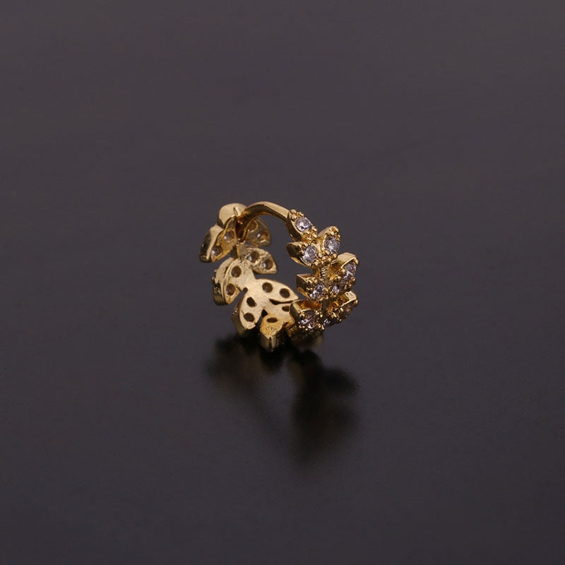 Peris Gems Diamond Clasp Earrings for Women | Gold Silver Earrings SHEIN Amazon Temu
