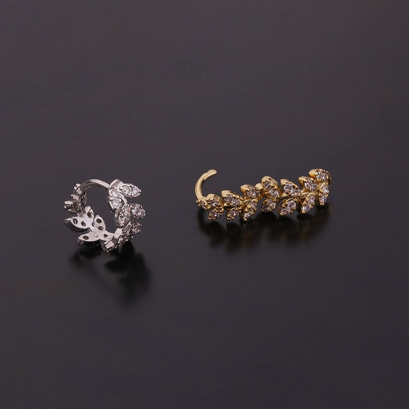 Peris Gems Diamond Clasp Earrings for Women | Gold Silver Earrings SHEIN Amazon Temu