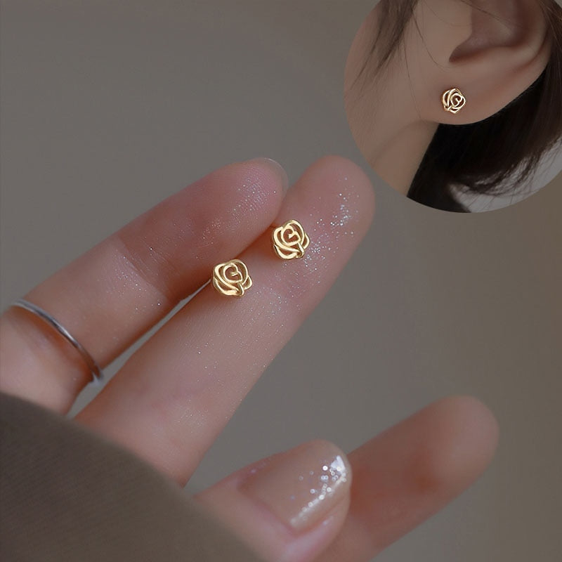 Peris Gems Diamond Stud Earrings for Women | Gold Earrings SHEIN Amazon Temu