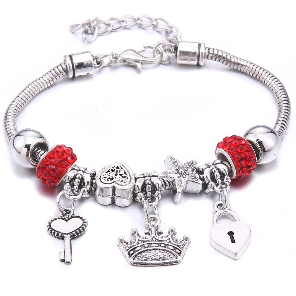 Peris Gems Dragonfly & Owl Pendants Crystal Charm Bracelets | Beads Bracelet for Women Dragonfly & Owl Pendants Crystal Charm Bracelets SHEIN Amazon Temu