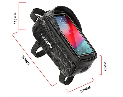 Peris Gems E Bicycle Bag Waterproof Touch Screen Cycling Bag Top Frame Tube Bag MTB Road Bike Bag Phone Case Bike Accessories Bicycle Bag Waterproof Touch Screen Cycling Bag Top Frame Tube Bag MTB Road Bike Bag Phone Case Bike Accessories SHEIN Amazon Temu