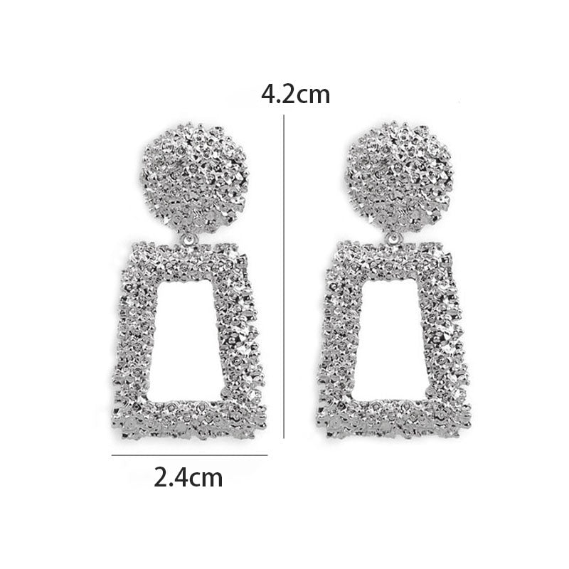 Peris Gems e262yin Gold Round Earrings for Women | Dangle Earrings SHEIN Amazon Temu
