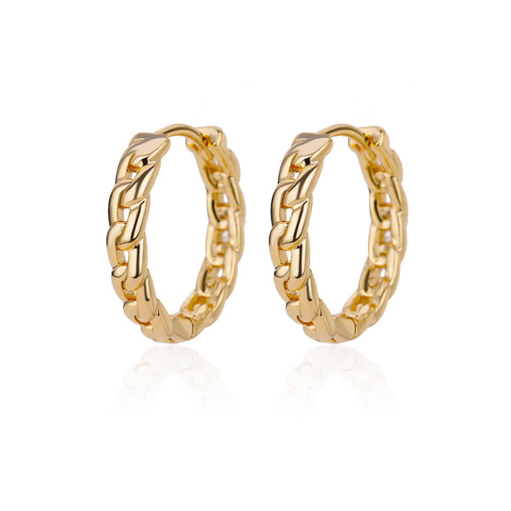 Peris Gems E3120G-4 U-Shaped Square Hoop Earrings for Women | Gold Luxury Earrings U-Shaped Square Hoop Earrings for Women Gold Luxury Earrings SHEIN Amazon Temu