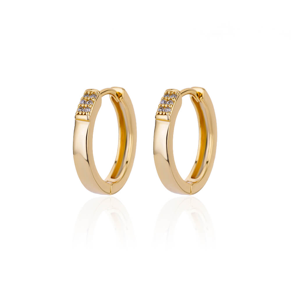 Peris Gems E3128G-14 U-Shaped Square Hoop Earrings for Women | Gold Luxury Earrings U-Shaped Square Hoop Earrings for Women Gold Luxury Earrings SHEIN Amazon Temu