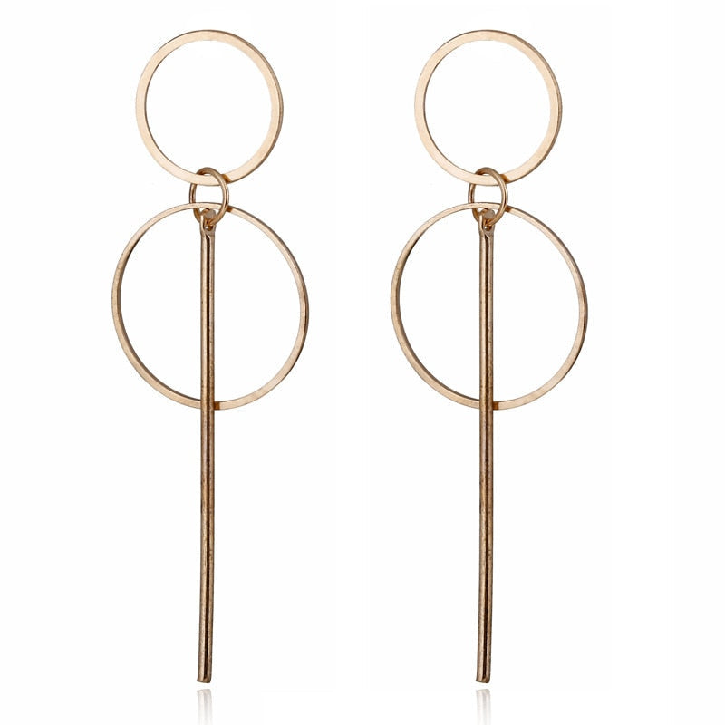 Peris Gems e597jin Gold Round Earrings for Women | Dangle Earrings SHEIN Amazon Temu
