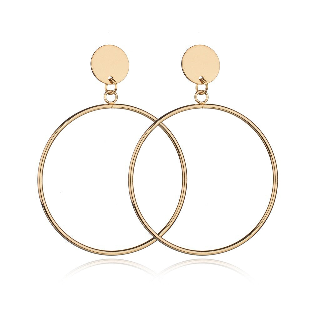 Peris Gems e924jin Gold Round Earrings for Women | Dangle Earrings SHEIN Amazon Temu