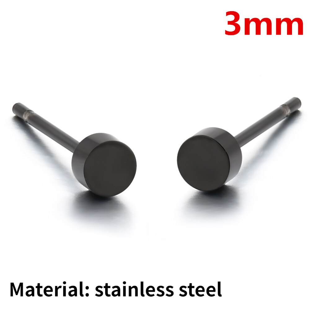 Peris Gems EA489-LAO Gothic Punk Spike Rivet Stud Earrings Unisex SHEIN Amazon Temu
