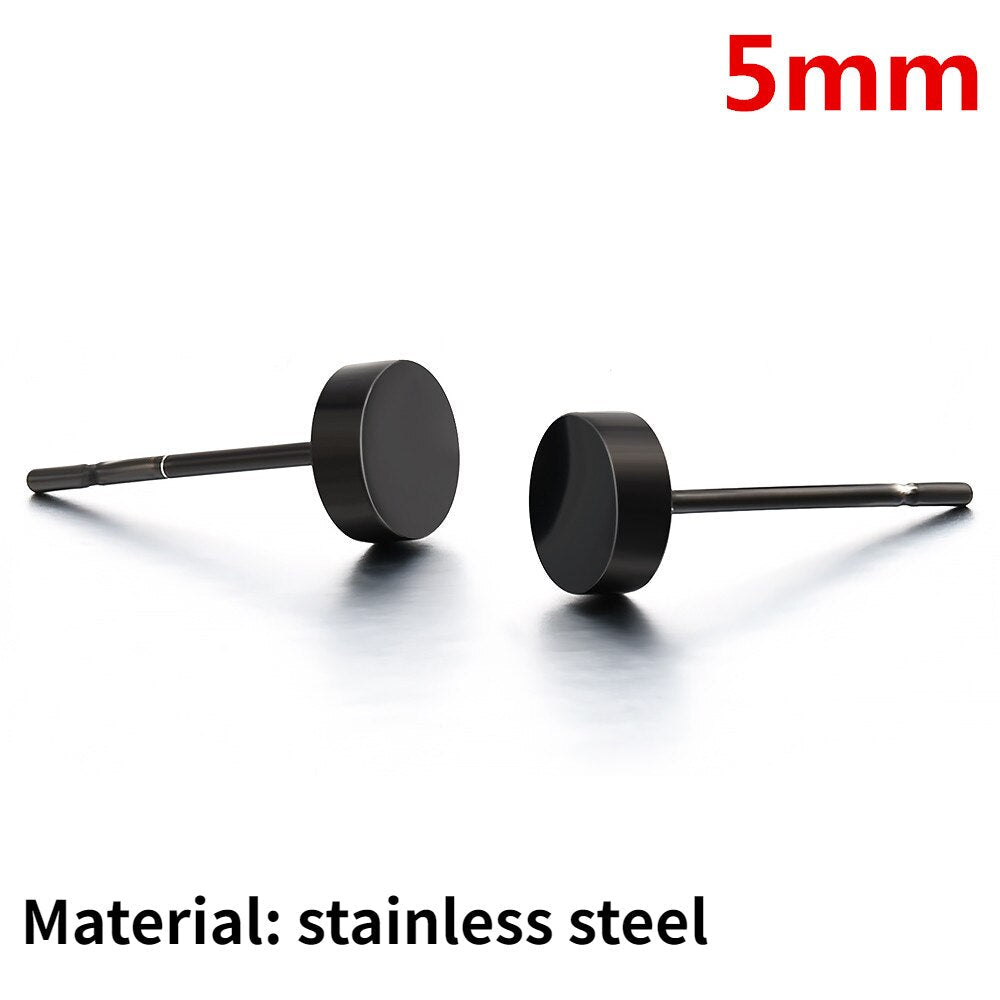 Peris Gems EA490-LAO Gothic Punk Spike Rivet Stud Earrings Unisex SHEIN Amazon Temu