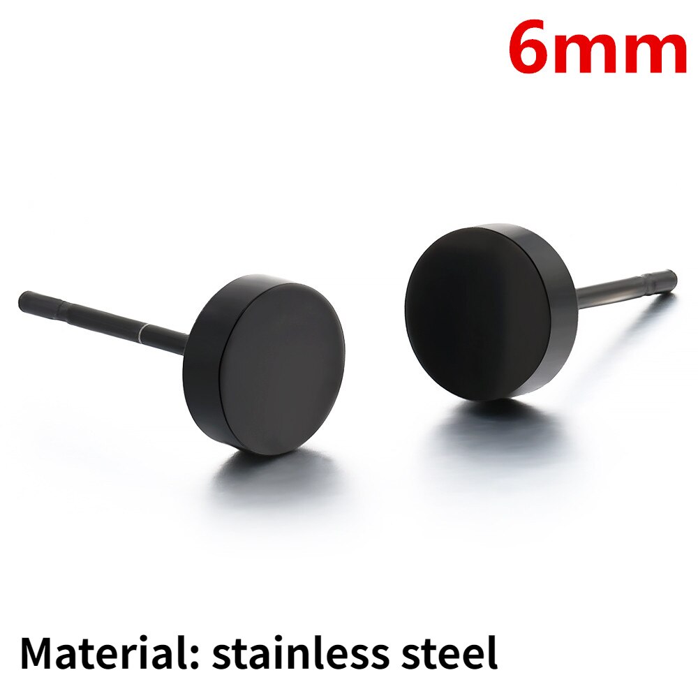 Peris Gems EA491-LAO Gothic Punk Spike Rivet Stud Earrings Unisex SHEIN Amazon Temu