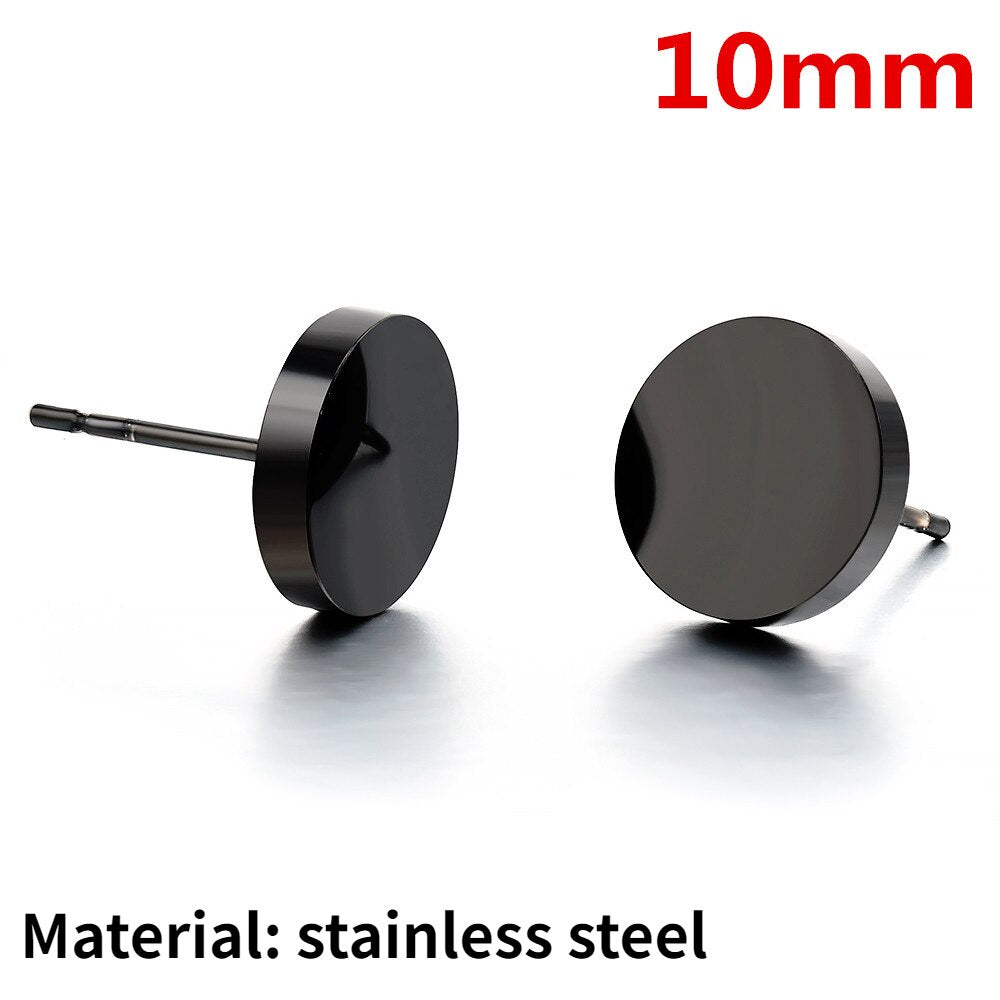 Peris Gems EA493-LAO Gothic Punk Spike Rivet Stud Earrings Unisex SHEIN Amazon Temu