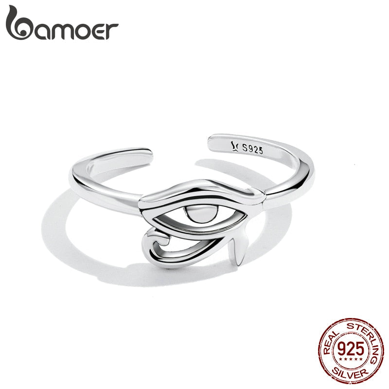 Peris Gems Egyptian 925 Silver Eye of Horus Adjustable Rings for Women SHEIN Amazon Temu