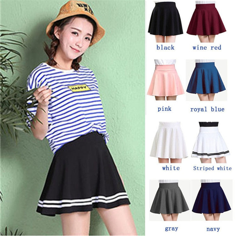 Peris Gems Elastic Midi Mini Skirts for Women | Flare Skirts SHEIN Amazon Temu
