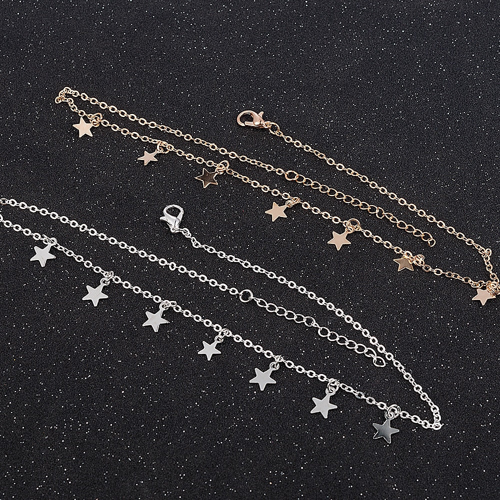 Peris Gems Elegant Star Pendant Choker Necklace for Women SHEIN Amazon Temu