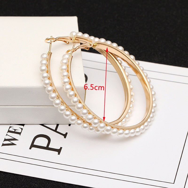 Peris Gems ES3150 White Flower Pearl Drop Earrings Collection for Women SHEIN Amazon Temu