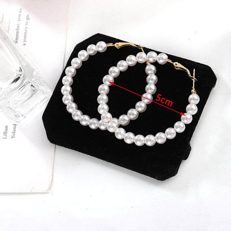 Peris Gems ES3257 White Flower Pearl Drop Earrings Collection for Women SHEIN Amazon Temu