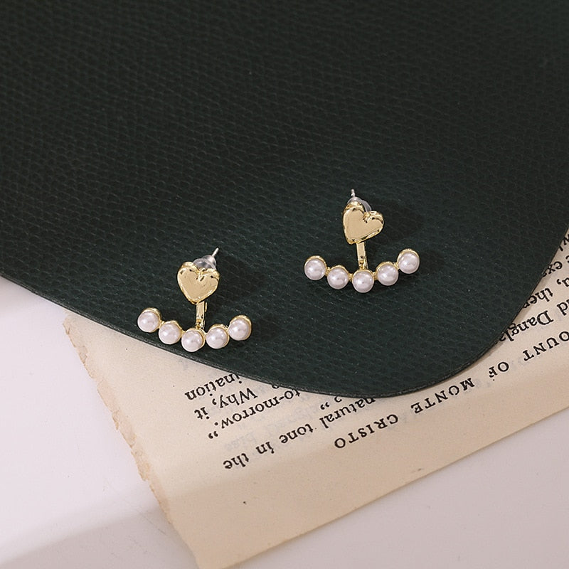 Peris Gems ES3480 White Flower Pearl Drop Earrings Collection for Women SHEIN Amazon Temu