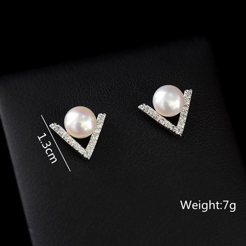 Peris Gems ES3748 White Flower Pearl Drop Earrings Collection for Women SHEIN Amazon Temu