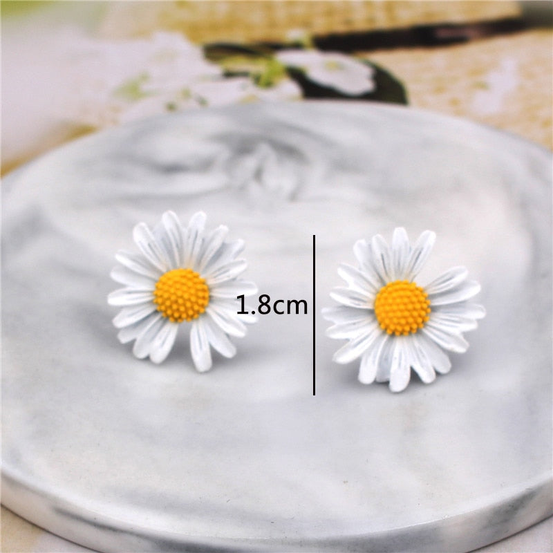 Peris Gems ES3945 White Flower Pearl Drop Earrings Collection for Women SHEIN Amazon Temu