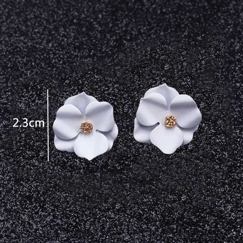 Peris Gems ES3959 White Flower Pearl Drop Earrings Collection for Women SHEIN Amazon Temu