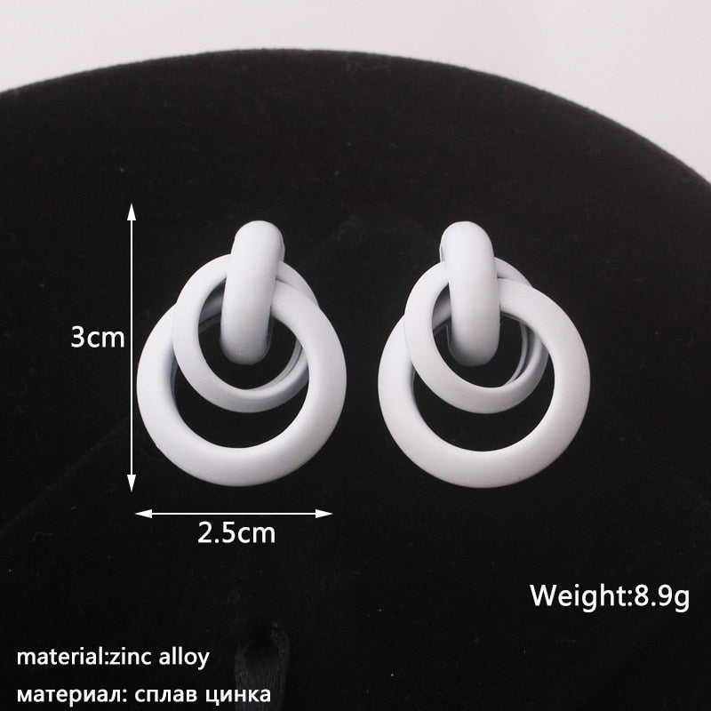 Peris Gems ES4349 White Flower Pearl Drop Earrings Collection for Women SHEIN Amazon Temu