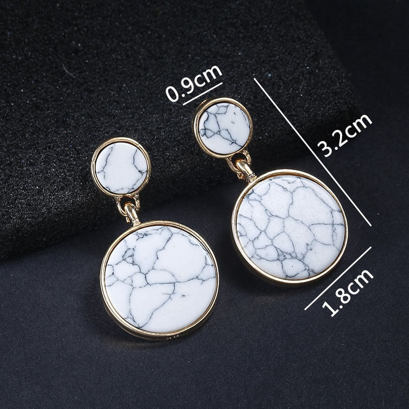 Peris Gems ES4582 White Flower Pearl Drop Earrings Collection for Women SHEIN Amazon Temu