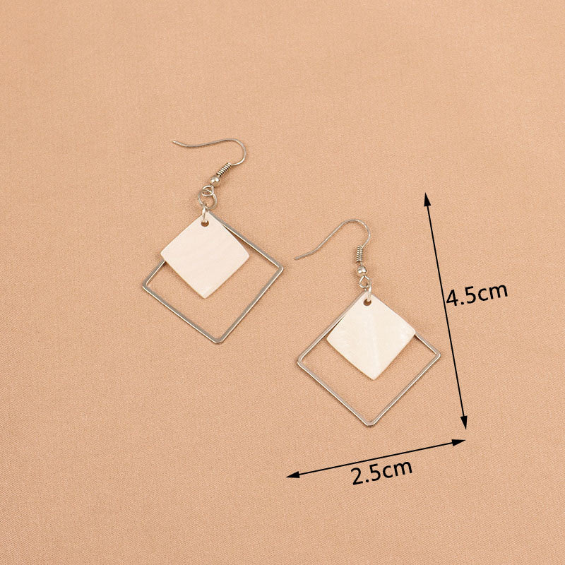 Peris Gems ES4635 White Flower Pearl Drop Earrings Collection for Women SHEIN Amazon Temu
