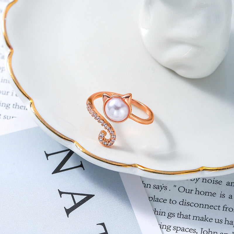 Peris Gems Exquisite Adjustable Diamond Heart Rings for Women SHEIN Amazon Temu