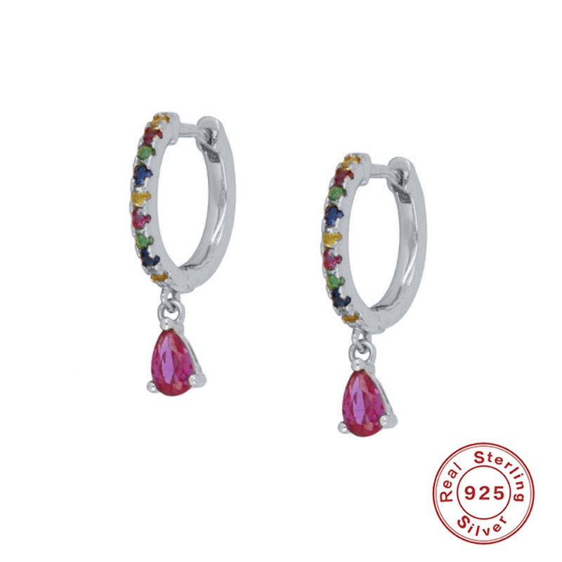 Peris Gems F Gold Diamond Stud Turquoise Hoop Earrings for Women | Sterling Silver Gold Earrings SHEIN Amazon Temu