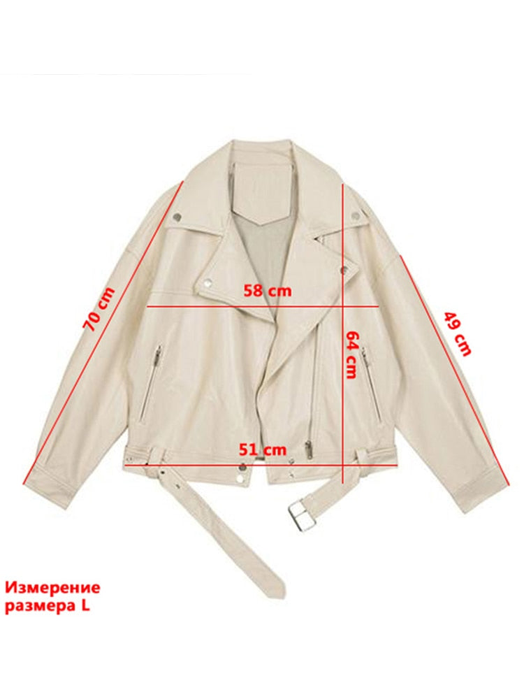 Peris Gems Faux Leather Motorcycle Jacket for Women | Rockstar Jacket SHEIN Amazon Temu