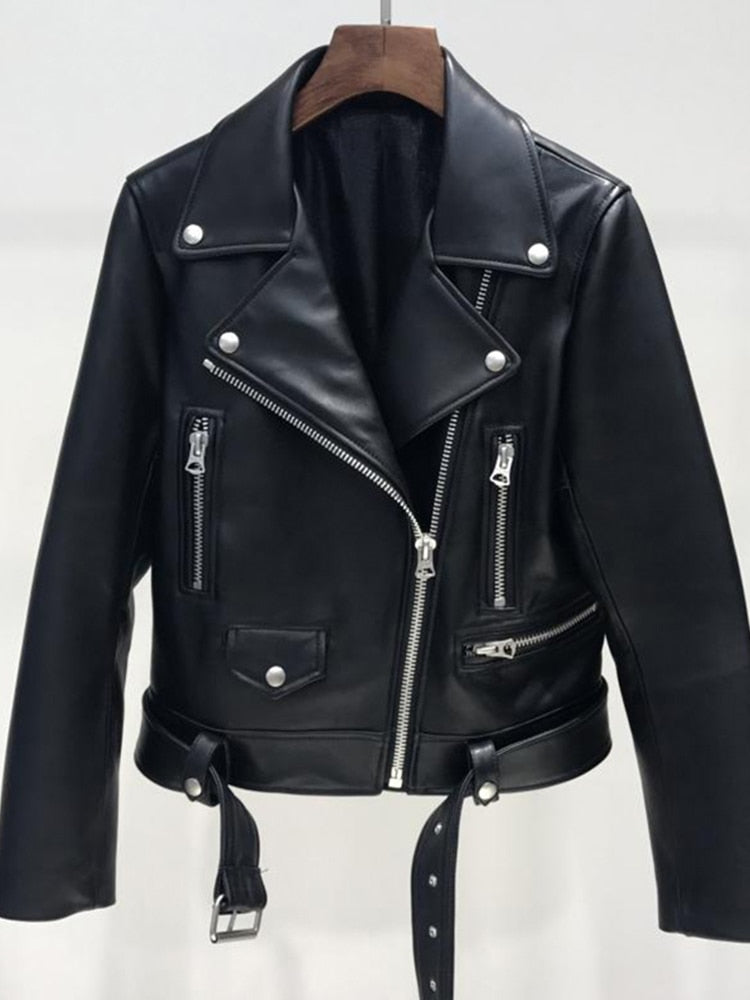 Peris Gems Faux Leather Zipper Jacket for Women | Leather Rockstar Designer Jacket Faux Leather Zipper Jacket for Women Leather Rockstar Jacket SHEIN Amazon Temu